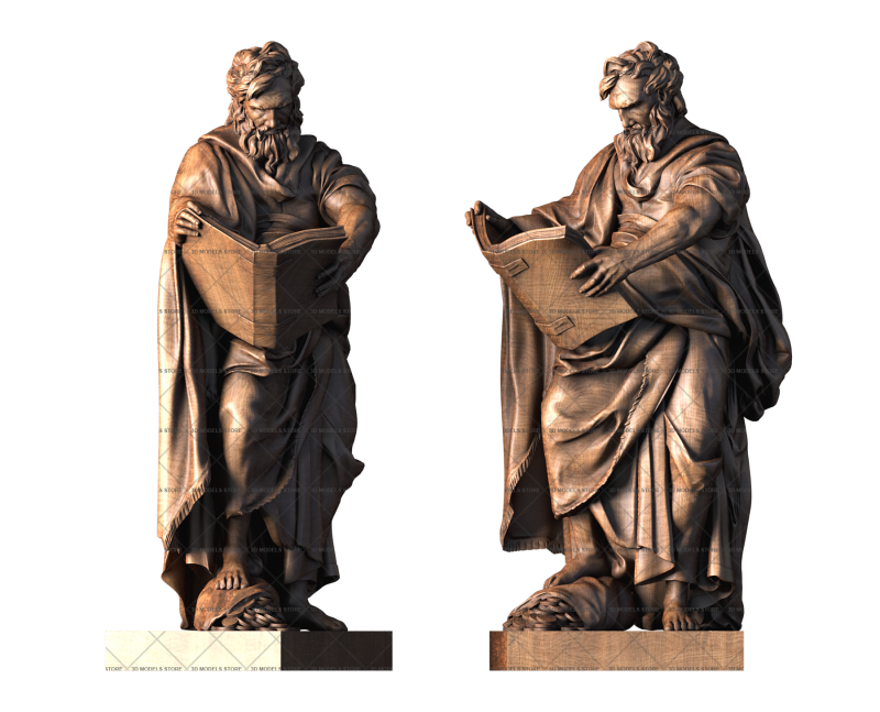 Monument to Leonardo da Vinci, 3d models (stl)