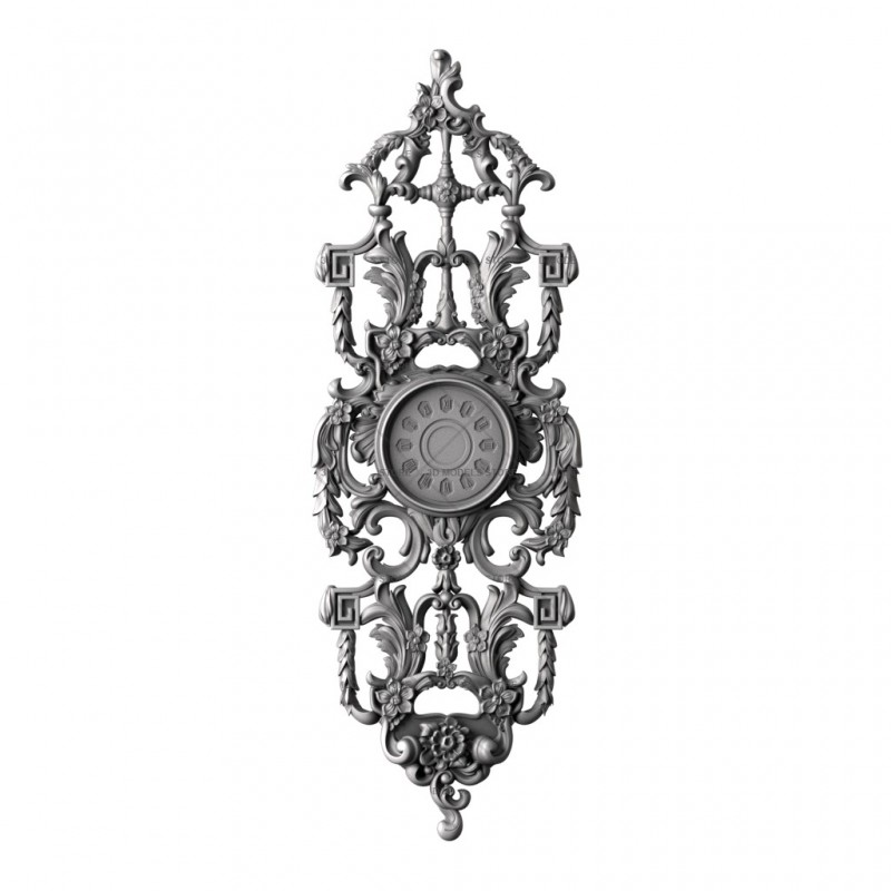Wall Clock, 3d models (stl)