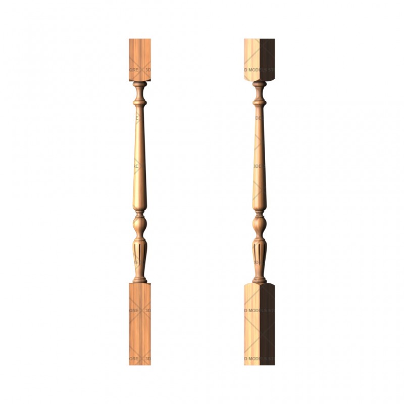 Baluster, 3d models (stl)