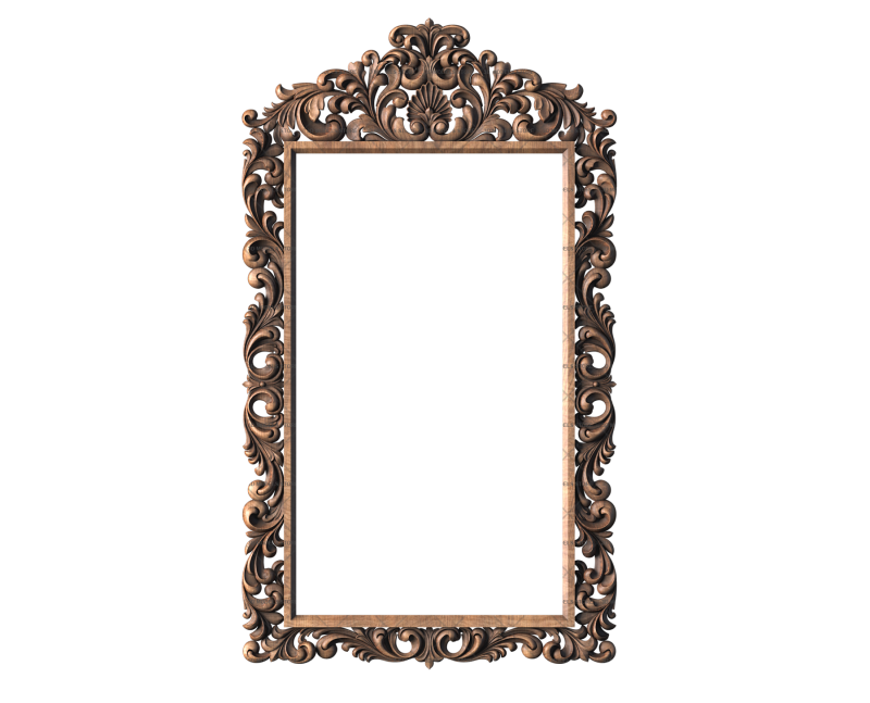 Rectangular frame, 3d models (stl)
