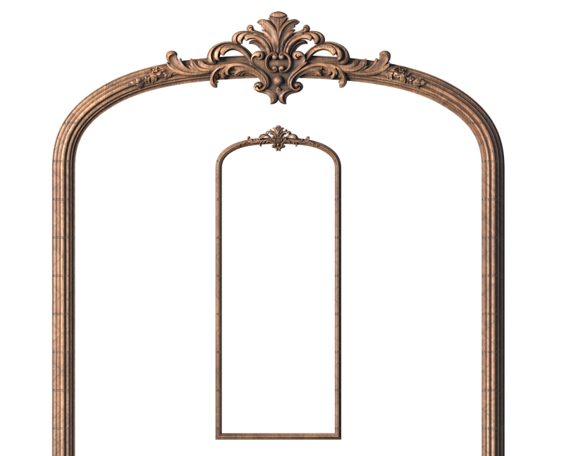 Rectangular frame, 3d models (stl)