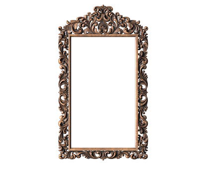 Rectangular frame, 3d models (stl)