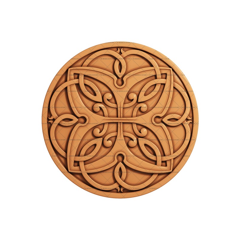 Rosette, 3d models (stl)