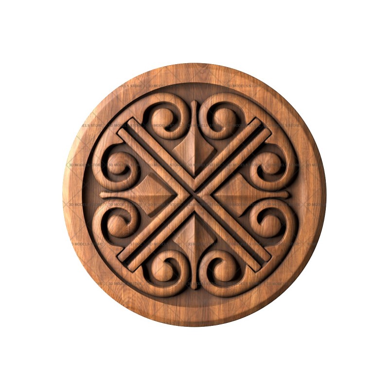 Rosette, 3d models (stl)