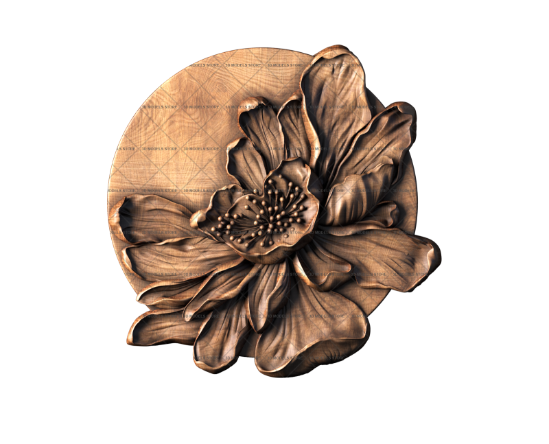 Flowers, 3d models (stl)