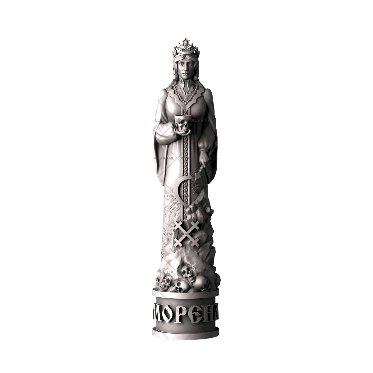 Sculpture Morena, 3d models (stl)