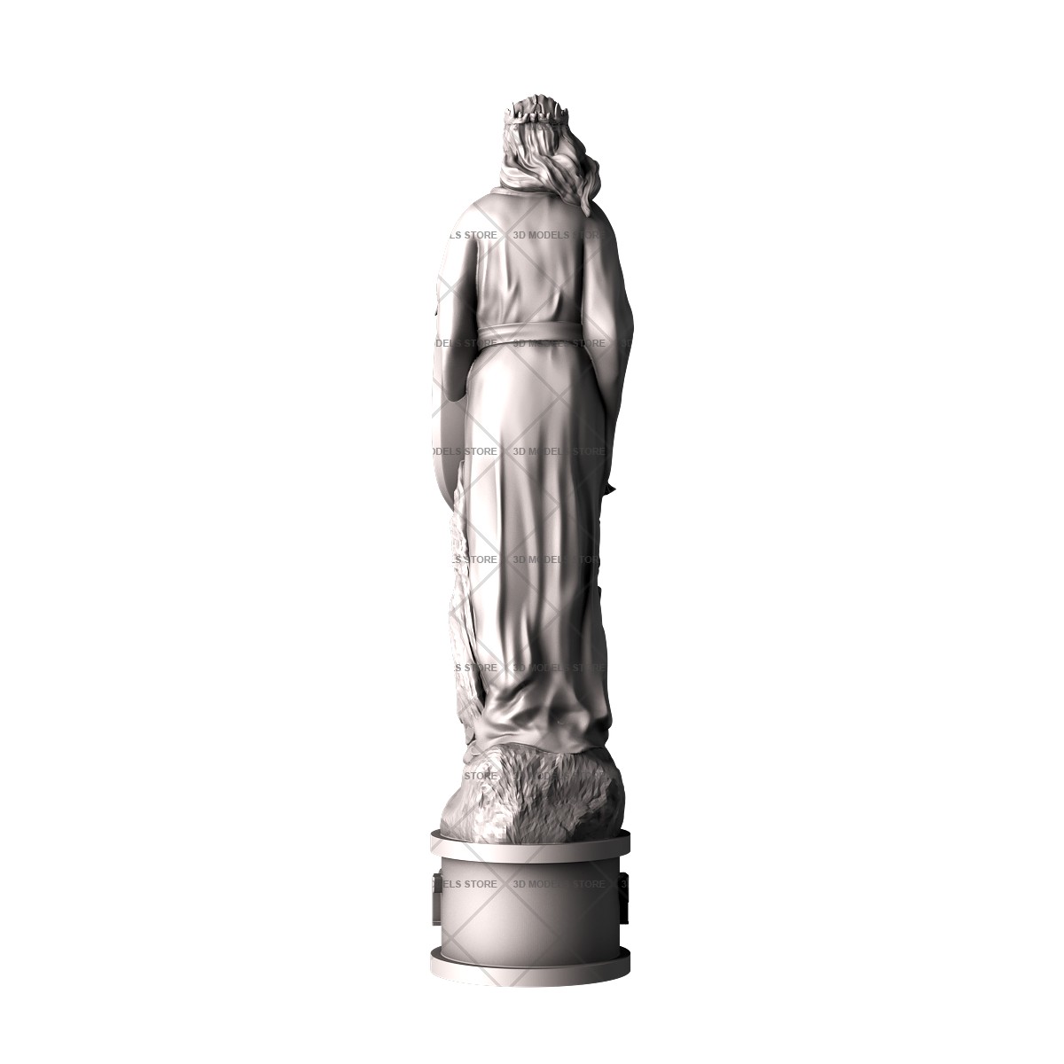 Sculpture of Chernobog, 3d models (stl)